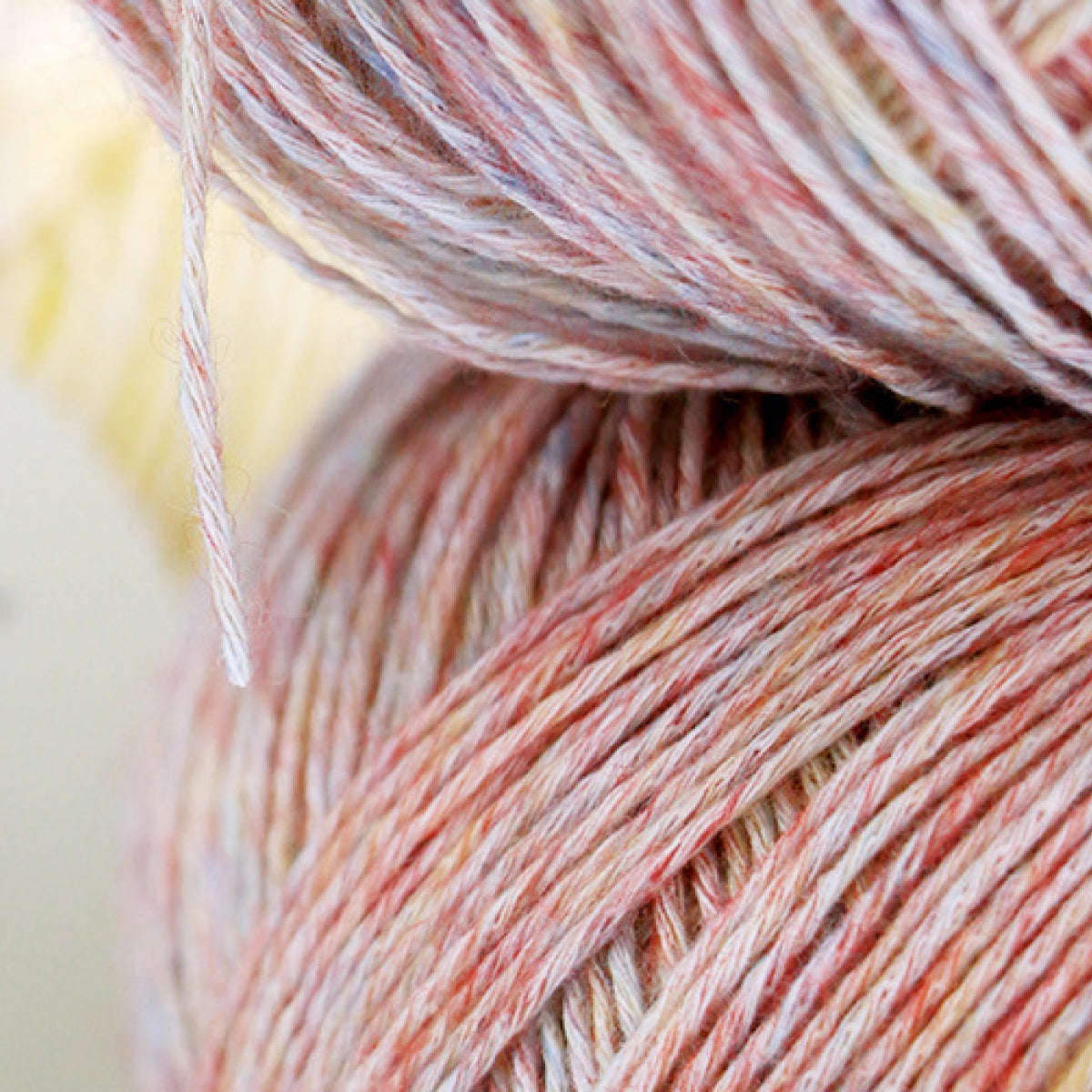 【150g大玉】絵画のようなミックスカラー｜コットン混リリヤーン｜大容量375m｜ウェア・ブランケットに