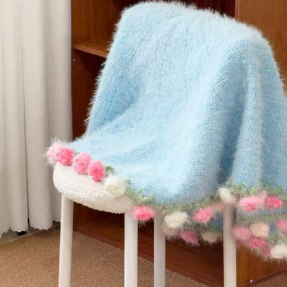 【手編みキット】夢幻のミックスカラーブーケ｜花束ブランケット｜ほしあみ限定｜全5色 ｜レシピ無料公開中！