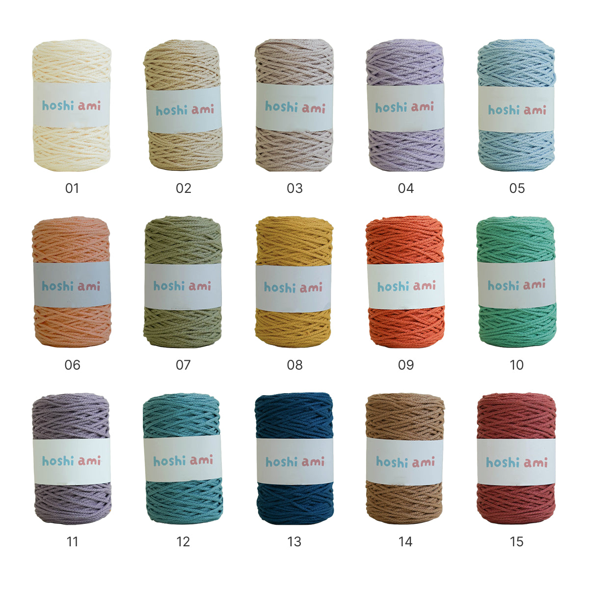 【手編みキット】綿100％ 立体編みが映えるマルシェバッグ｜かごバッグ風・全29色｜バッグスカーフ付き｜編み方動画付き