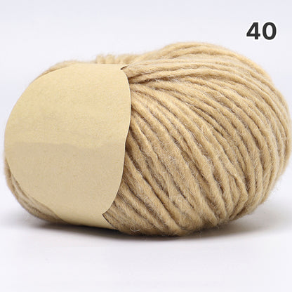 【極太】Nukumori Yarn（ヌクモリヤーン）50g｜ウール＆アルパカ混の秋冬毛糸｜マフラー・帽子・セーターに｜全33色