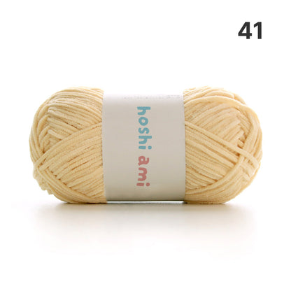 Bonbon Yarn（ボンボンヤーン）50g｜細めのシェニール毛糸｜あみぐるみ・ヘアアクセ・小物に｜全53色