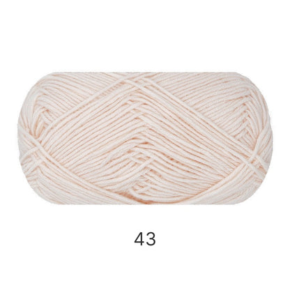 Premium Combed Cotton Lite（プレミアム・コーマコットン・ライト）40g｜高品質4ply｜軽やかで滑らかな編み心地｜推し活にぴったり｜初心者にもおすすめ｜全67色　