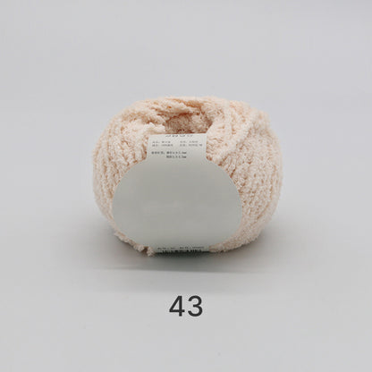 コットンキャンディヤーン50g｜韓国で大流行！｜ふわもこマシュマロ糸｜ 鉢底ネット編み・ネット編み・マフラー・帽子・編みぐるみ向け