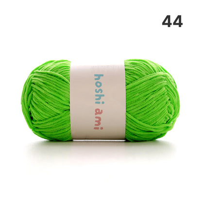 Bonbon Yarn（ボンボンヤーン）50g｜細めのシェニール毛糸｜あみぐるみ・ヘアアクセ・小物に｜全53色