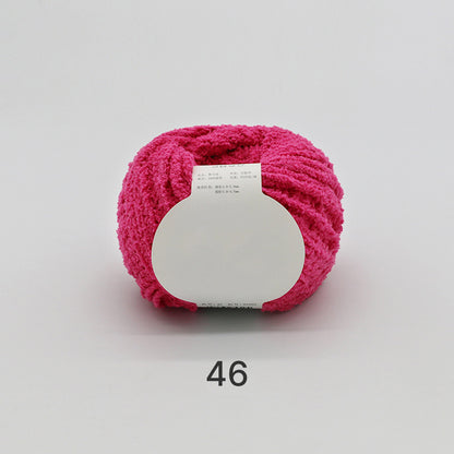 コットンキャンディヤーン50g｜韓国で大流行！｜ふわもこマシュマロ糸｜ 鉢底ネット編み・ネット編み・マフラー・帽子・編みぐるみ向け