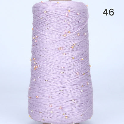 Pearl Cotton（パールコットン）350g｜真珠のような輝き｜パールビーズ入りシルケットコットン｜上品な艶と涼やかなサマーヤーン｜韓国トレンドのバレエコア風｜全75色