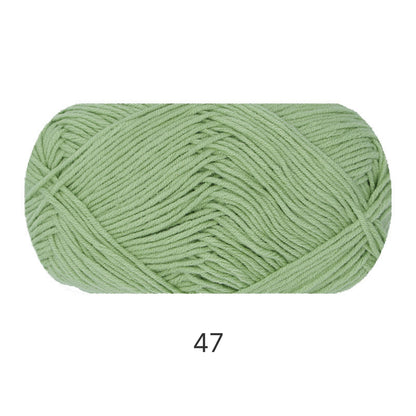 Premium Combed Cotton Lite（プレミアム・コーマコットン・ライト）40g｜高品質4ply｜軽やかで滑らかな編み心地｜推し活にぴったり｜初心者にもおすすめ｜全67色　