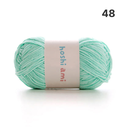 Bonbon Yarn（ボンボンヤーン）50g｜細めのシェニール毛糸｜あみぐるみ・ヘアアクセ・小物に｜全53色