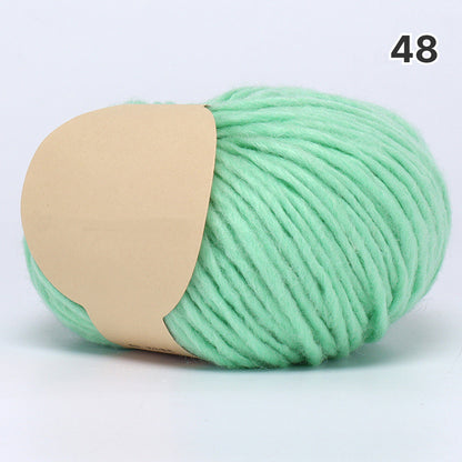 【極太】Nukumori Yarn（ヌクモリヤーン）50g｜ウール＆アルパカ混の秋冬毛糸｜マフラー・帽子・セーターに｜全33色