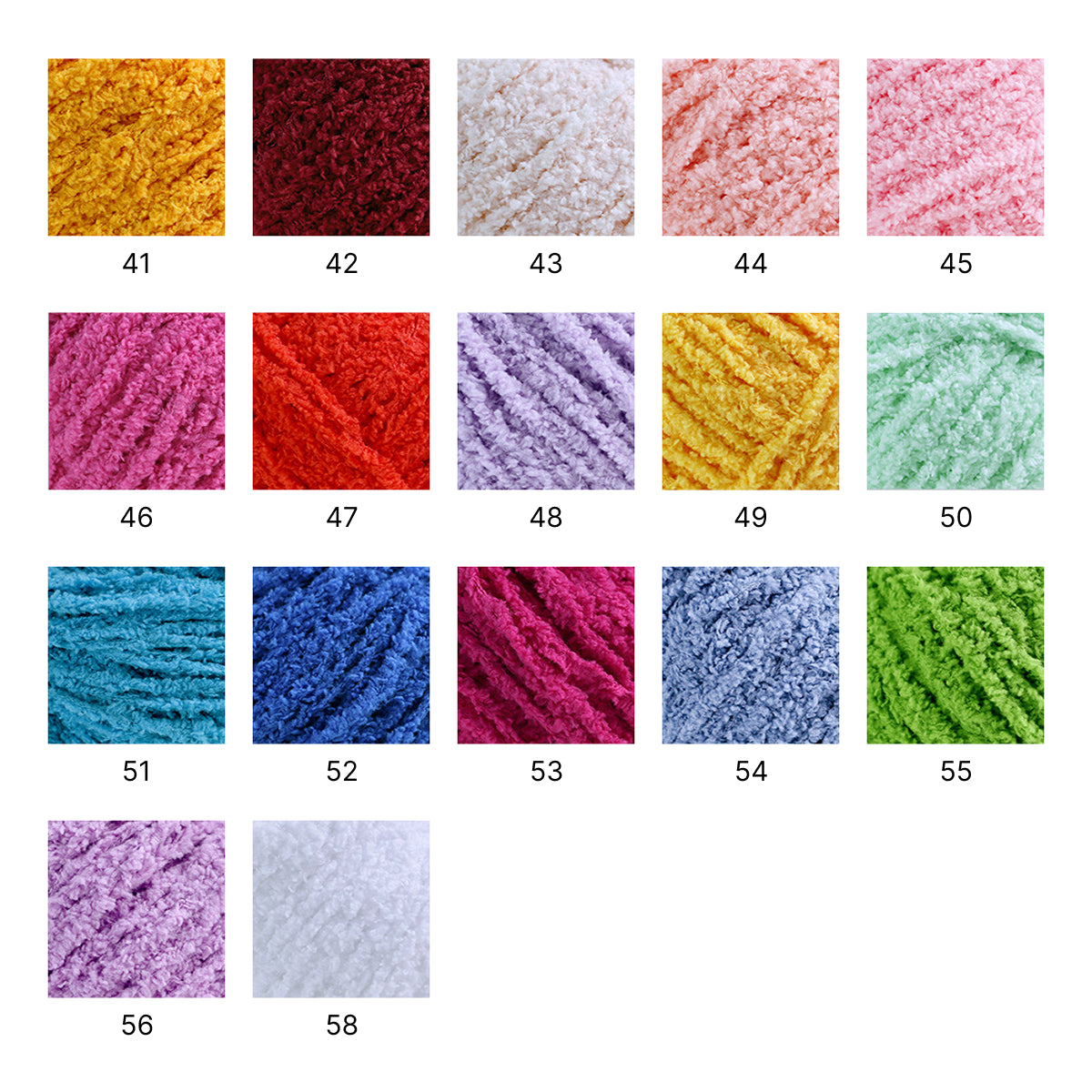 コットンキャンディヤーン50g｜韓国で大流行！｜ふわもこマシュマロ糸｜ 鉢底ネット編み・ネット編み・マフラー・帽子・編みぐるみ向け