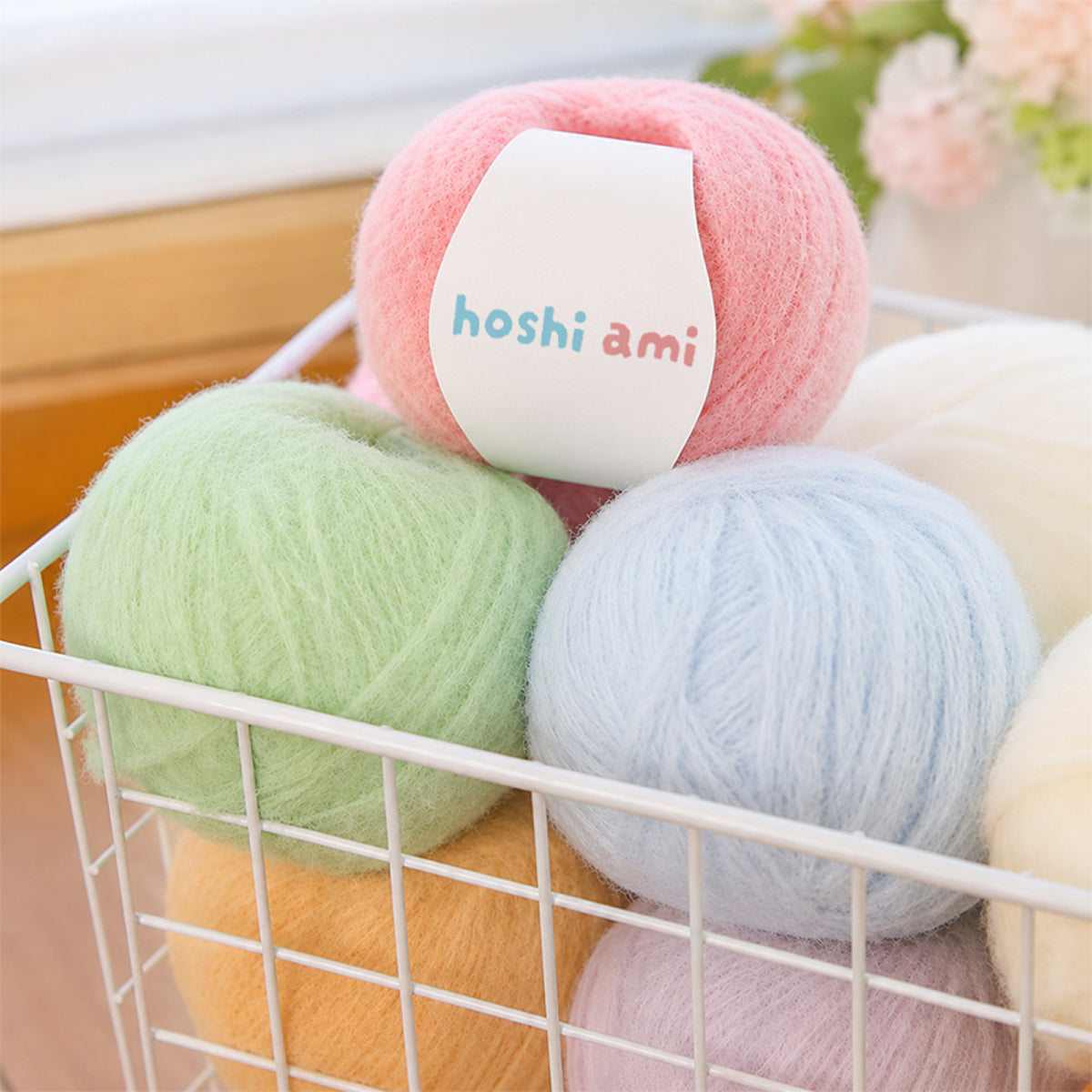 Puni Yarn（ぷにヤーン）50g｜もちもちふわふわのやわらか毛糸｜新感覚のふんわりヤーン｜あみぐるみ・秋冬のマフラーや帽子に｜全27色