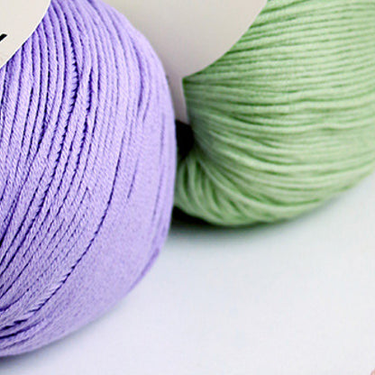 【綿100%】「ピュア・コットン」 50g｜100%コットン糸｜通気性抜群で心地よい｜ベビー服・オールシーズン対応