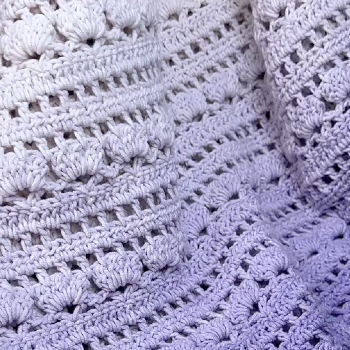 動画付き｜春の大判2WAYショール手編みキット｜かぎ針編み