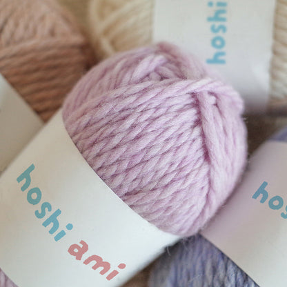 【ウール100%】Garden Wool（ガーデンウール）50g｜ふっくら極太毛糸｜秋冬のウェア・マフラー・帽子に｜全69色｜単色＆杢ミックス