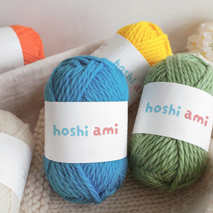 【ウール100%】Garden Wool（ガーデンウール）50g｜ふっくら極太毛糸｜秋冬のウェア・マフラー・帽子に｜全69色｜単色＆杢ミックス
