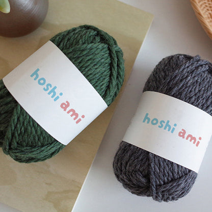 【ウール100%】Garden Wool（ガーデンウール）50g｜ふっくら極太毛糸｜秋冬のウェア・マフラー・帽子に｜全69色｜単色＆杢ミックス