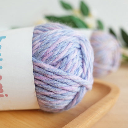 【ウール100%】Garden Wool（ガーデンウール）50g｜ふっくら極太毛糸｜秋冬のウェア・マフラー・帽子に｜全69色｜単色＆杢ミックス