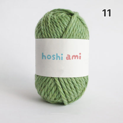 【ウール100%】Garden Wool（ガーデンウール）50g｜ふっくら極太毛糸｜秋冬のウェア・マフラー・帽子に｜全69色｜単色＆杢ミックス