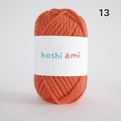 【ウール100%】Garden Wool（ガーデンウール）50g｜ふっくら極太毛糸｜秋冬のウェア・マフラー・帽子に｜全69色｜単色＆杢ミックス