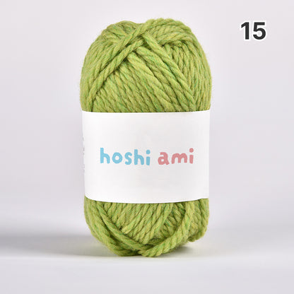 【ウール100%】Garden Wool（ガーデンウール）50g｜ふっくら極太毛糸｜秋冬のウェア・マフラー・帽子に｜全69色｜単色＆杢ミックス