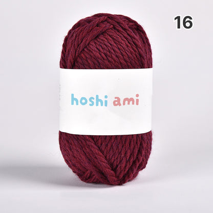 【ウール100%】Garden Wool（ガーデンウール）50g｜ふっくら極太毛糸｜秋冬のウェア・マフラー・帽子に｜全69色｜単色＆杢ミックス
