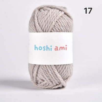 【ウール100%】Garden Wool（ガーデンウール）50g｜ふっくら極太毛糸｜秋冬のウェア・マフラー・帽子に｜全69色｜単色＆杢ミックス