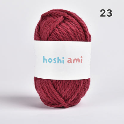 【ウール100%】Garden Wool（ガーデンウール）50g｜ふっくら極太毛糸｜秋冬のウェア・マフラー・帽子に｜全69色｜単色＆杢ミックス