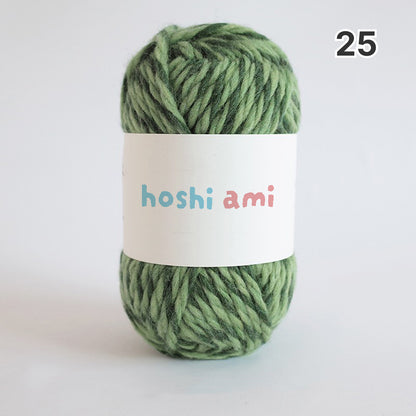 【ウール100%】Garden Wool（ガーデンウール）50g｜ふっくら極太毛糸｜秋冬のウェア・マフラー・帽子に｜全69色｜単色＆杢ミックス