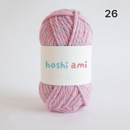 【ウール100%】Garden Wool（ガーデンウール）50g｜ふっくら極太毛糸｜秋冬のウェア・マフラー・帽子に｜全69色｜単色＆杢ミックス