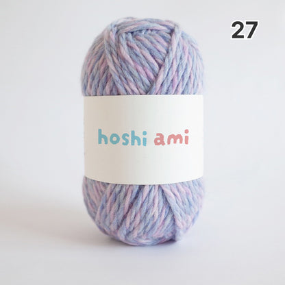 【ウール100%】Garden Wool（ガーデンウール）50g｜ふっくら極太毛糸｜秋冬のウェア・マフラー・帽子に｜全69色｜単色＆杢ミックス