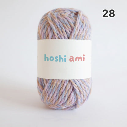 【ウール100%】Garden Wool（ガーデンウール）50g｜ふっくら極太毛糸｜秋冬のウェア・マフラー・帽子に｜全69色｜単色＆杢ミックス