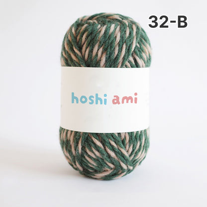 【ウール100%】Garden Wool（ガーデンウール）50g｜ふっくら極太毛糸｜秋冬のウェア・マフラー・帽子に｜全69色｜単色＆杢ミックス