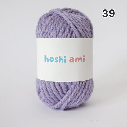 【ウール100%】Garden Wool（ガーデンウール）50g｜ふっくら極太毛糸｜秋冬のウェア・マフラー・帽子に｜全69色｜単色＆杢ミックス
