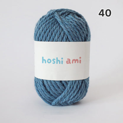 【ウール100%】Garden Wool（ガーデンウール）50g｜ふっくら極太毛糸｜秋冬のウェア・マフラー・帽子に｜全69色｜単色＆杢ミックス