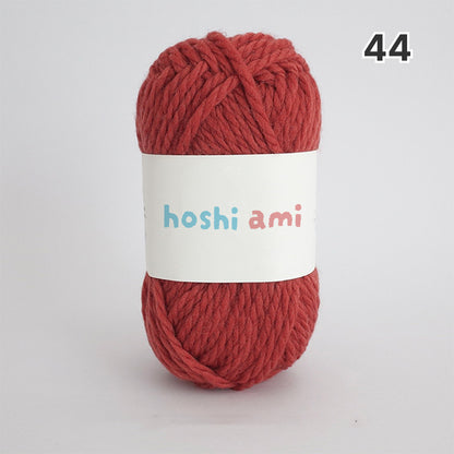 【ウール100%】Garden Wool（ガーデンウール）50g｜ふっくら極太毛糸｜秋冬のウェア・マフラー・帽子に｜全69色｜単色＆杢ミックス