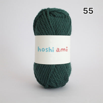 【ウール100%】Garden Wool（ガーデンウール）50g｜ふっくら極太毛糸｜秋冬のウェア・マフラー・帽子に｜全69色｜単色＆杢ミックス