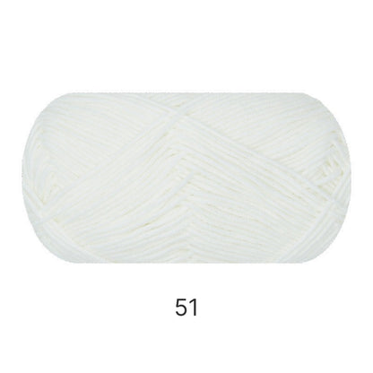 Premium Combed Cotton Lite（プレミアム・コーマコットン・ライト）40g｜高品質4ply｜軽やかで滑らかな編み心地｜推し活にぴったり｜初心者にもおすすめ｜全67色　