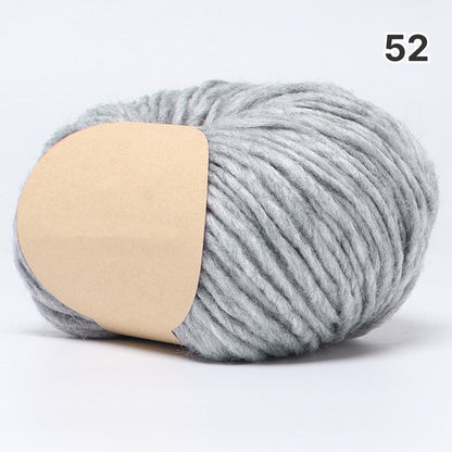 【極太】Nukumori Yarn（ヌクモリヤーン）50g｜ウール＆アルパカ混の秋冬毛糸｜マフラー・帽子・セーターに｜全33色