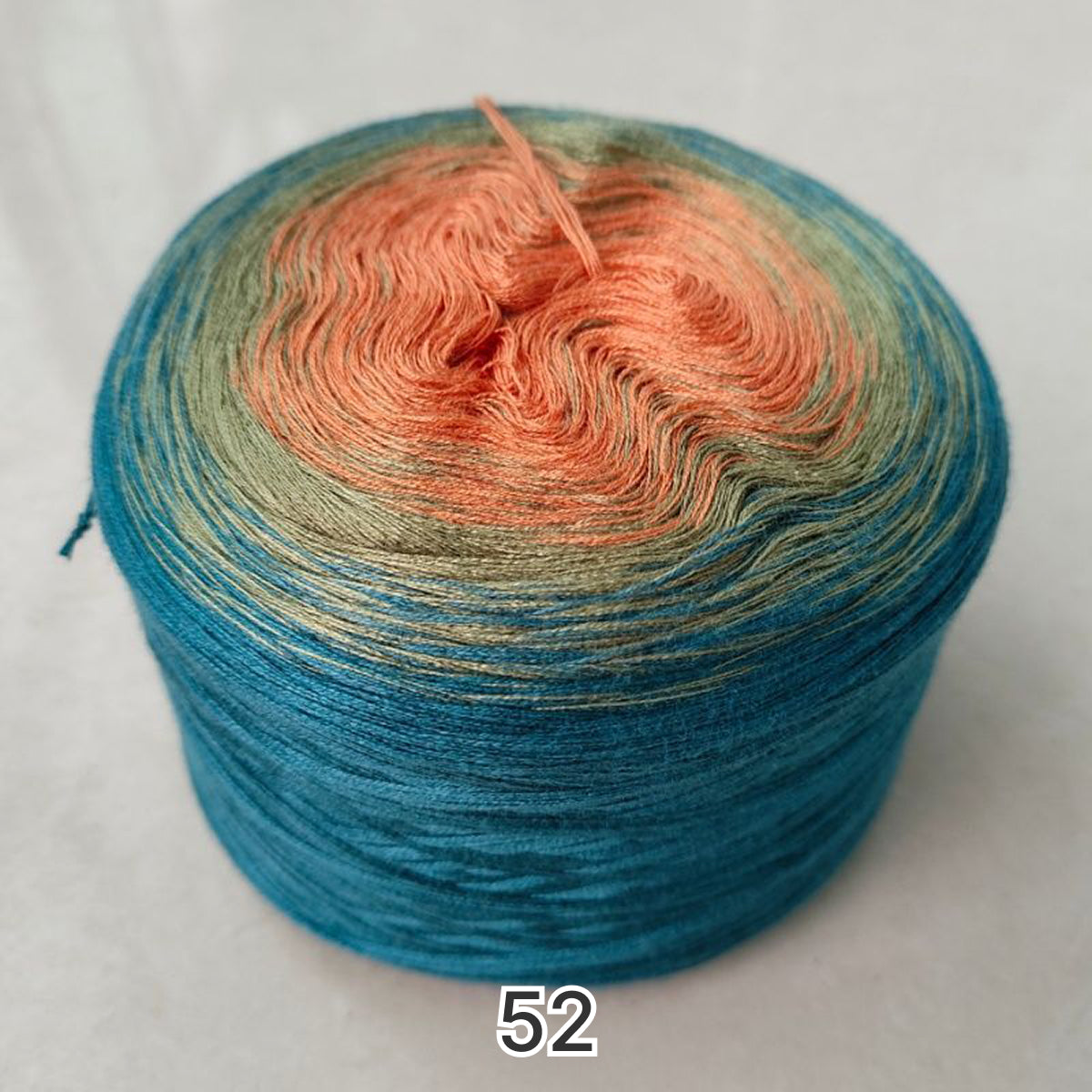 【シルケット加工・綿100%】Joyful Cake Yarn（ジョイフルケーキヤーン）300g｜ロングピッチ段染め・韓国風｜夏用ウェア・ショール・ブランケットに最適｜全36色｜電子版 ショール編みレシピ プレゼント！