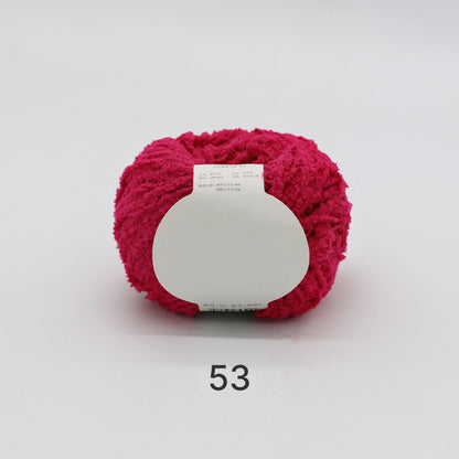 コットンキャンディヤーン50g｜韓国で大流行！｜ふわもこマシュマロ糸｜ 鉢底ネット編み・ネット編み・マフラー・帽子・編みぐるみ向け