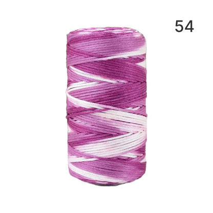 Lumi Yarn（ルミヤーン）100g｜アイスシルク調の光沢糸｜上品な艶めき｜春夏の帽子やかごバッグ作りに｜全60色