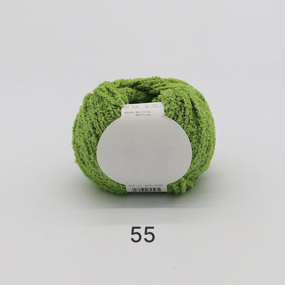 コットンキャンディヤーン50g｜韓国で大流行！｜ふわもこマシュマロ糸｜ 鉢底ネット編み・ネット編み・マフラー・帽子・編みぐるみ向け