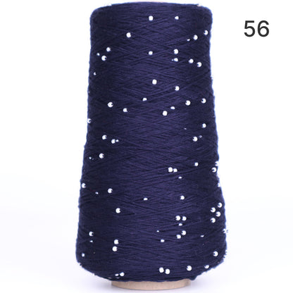 Pearl Cotton（パールコットン）350g｜真珠のような輝き｜パールビーズ入りシルケットコットン｜上品な艶と涼やかなサマーヤーン｜韓国トレンドのバレエコア風｜全75色