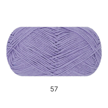 Premium Combed Cotton Lite（プレミアム・コーマコットン・ライト）40g｜高品質4ply｜軽やかで滑らかな編み心地｜推し活にぴったり｜初心者にもおすすめ｜全67色　