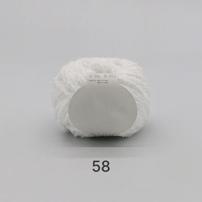 コットンキャンディヤーン50g｜韓国で大流行！｜ふわもこマシュマロ糸｜ 鉢底ネット編み・ネット編み・マフラー・帽子・編みぐるみ向け