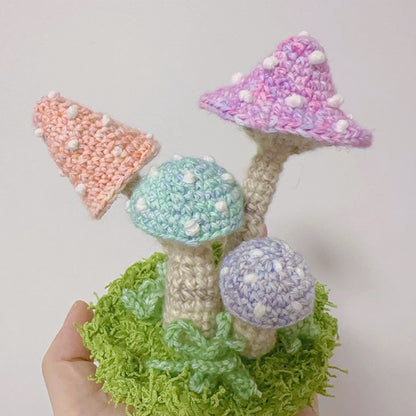 【150g大玉】絵画のようなミックスカラー｜コットン混リリヤーン｜大容量375m｜ウェア・ブランケットに