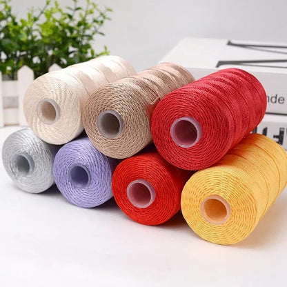 Lumi Yarn（ルミヤーン）100g｜アイスシルク調の光沢糸｜上品な艶めき｜春夏の帽子やかごバッグ作りに｜全60色