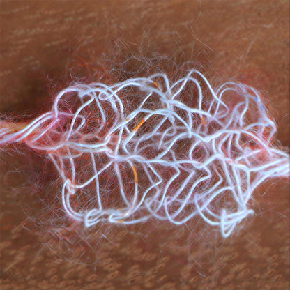 「Mousse Cotton 」　50g ｜ムース・コットン ｜韓国インテリア風｜空気を編むような新触感｜カラフルネップ入りエアリーコットン糸 | 並太