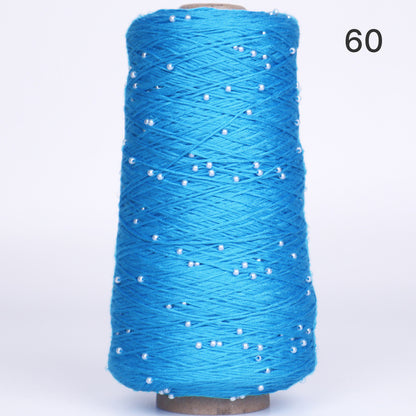 Pearl Cotton（パールコットン）350g｜真珠のような輝き｜パールビーズ入りシルケットコットン｜上品な艶と涼やかなサマーヤーン｜韓国トレンドのバレエコア風｜全75色