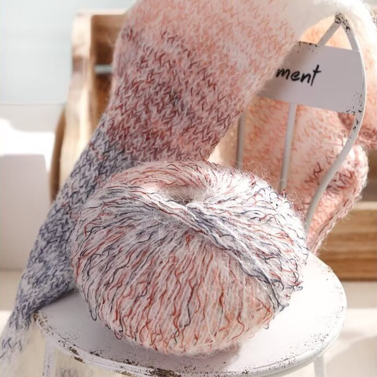 Hane Mohair（ハネモヘア）50g｜グラデーションモヘア糸｜羽のように軽やかでシルクのような艶感｜全12色